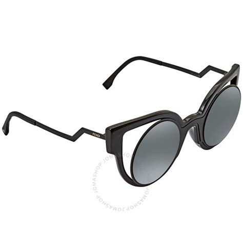 Fendi Paradeyes Grey Mirror Cat Eye Ladies 